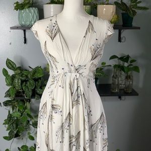 free people v neck maxi dress